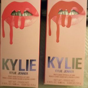 2 KYLIE by Kylie Jenner velvet liquid lipstick & lip liner